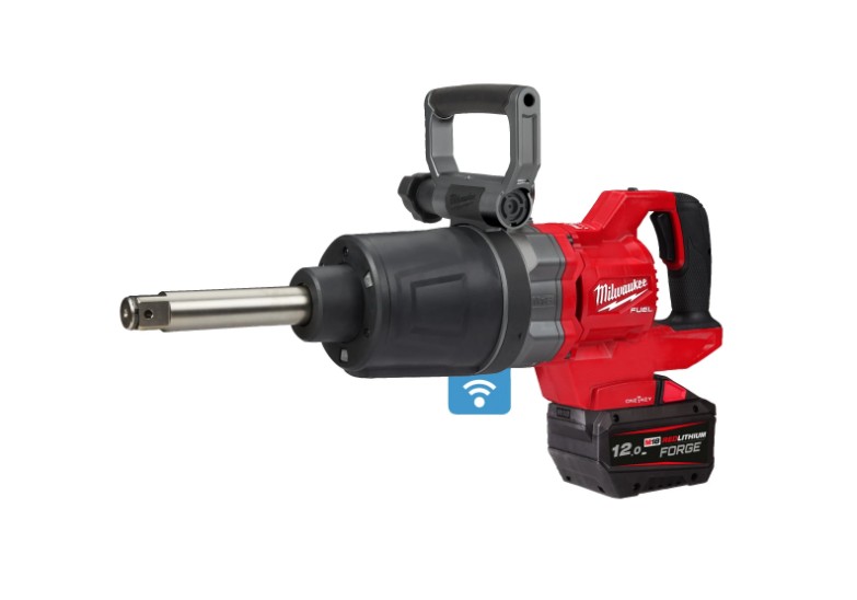 Гайкокрут високомоментний 1'' (2711 Нм)' з D-подібною рукояткою MILWAUKEE M18 ONEFHIWF1D-121C (+ заряд.пристрій, 1 акум., HD кейс) FORGE